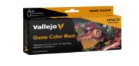 Vallejo 772190 - Farbset Effekte Game Color Wash (8 x 18 ml)